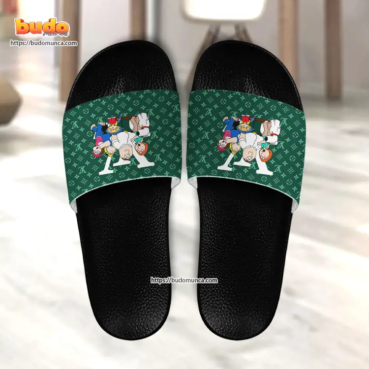 Slide sandals family guy movies v2 and louis vuitton gift unique slide sandals for man woman and kid